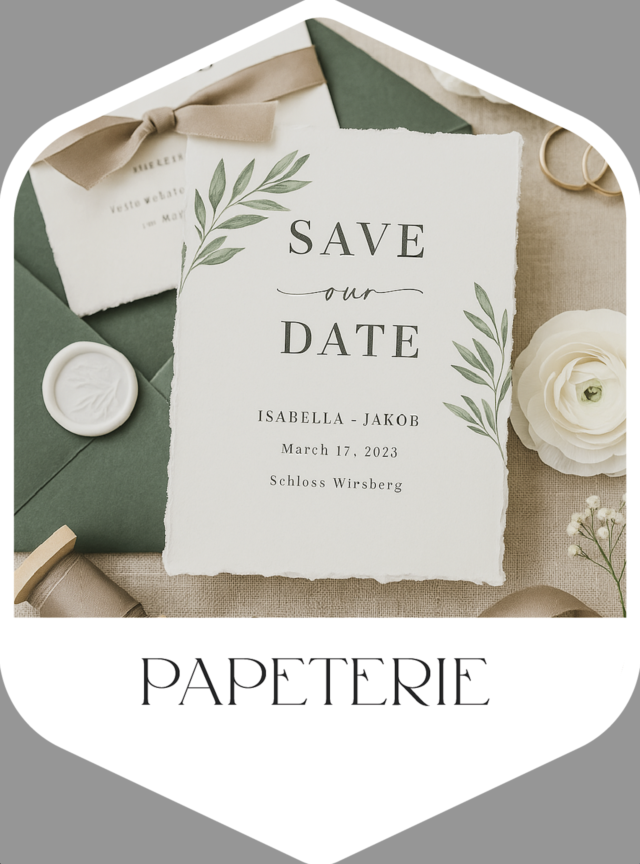 Papeterie - Lass uns gemeinsam die Liebe zum Detail planen - von Save the Date Karten bis Gästegeschenke...